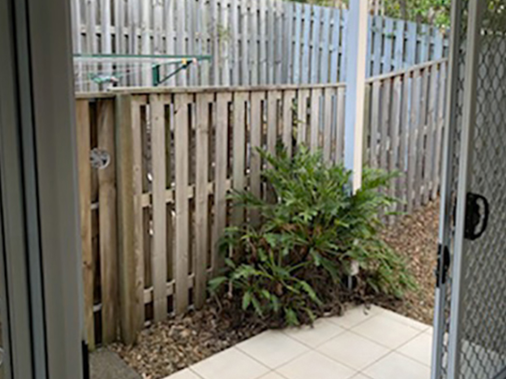 An image showing the patio of the property