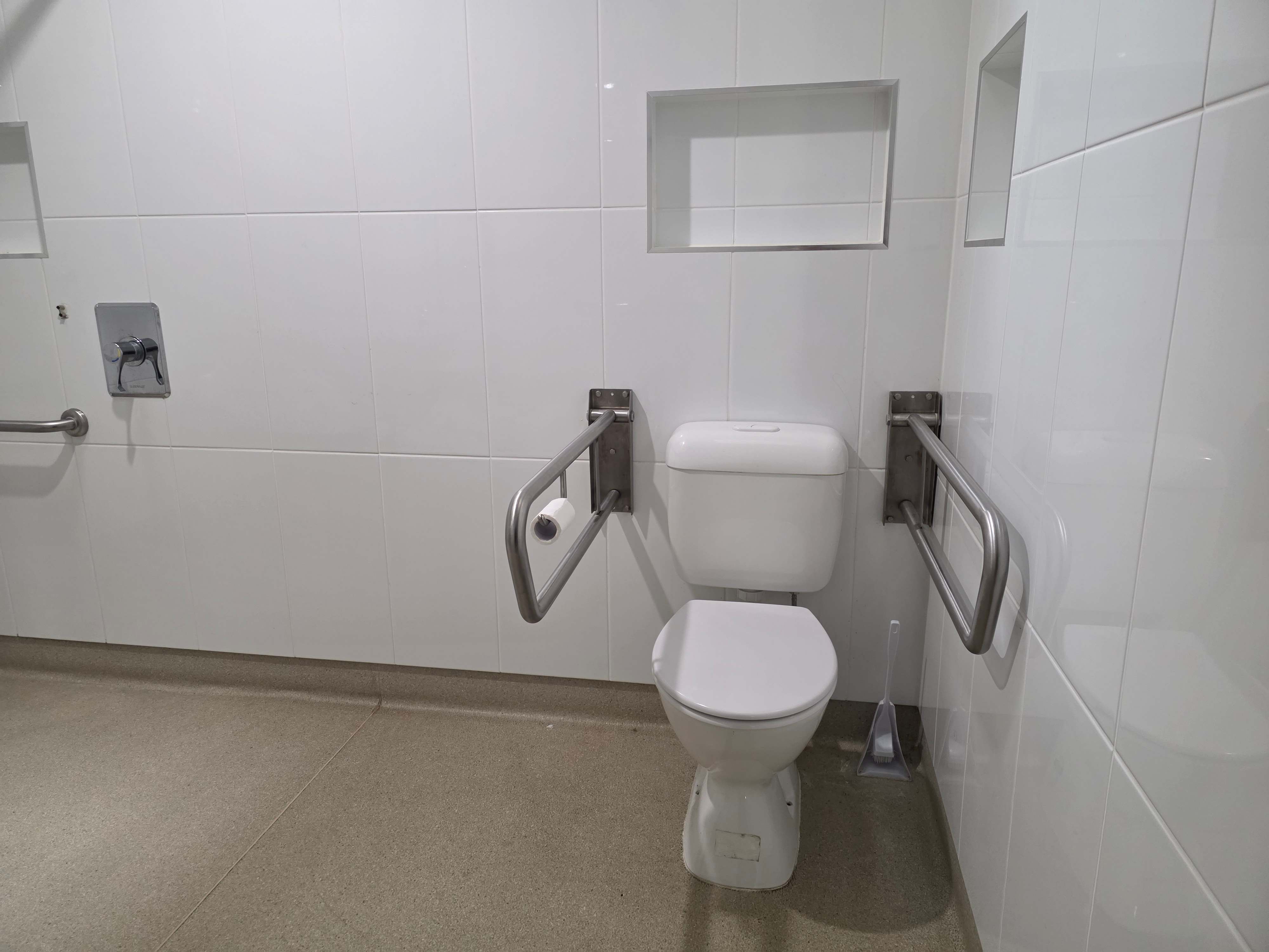 An image showing an accessible toilet