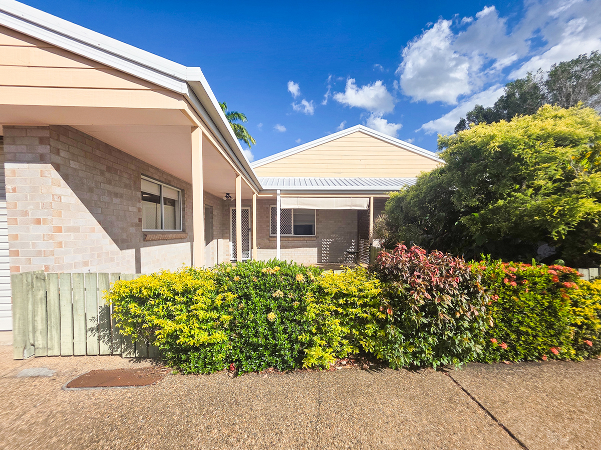 An image showing the front of the property with a garden visible