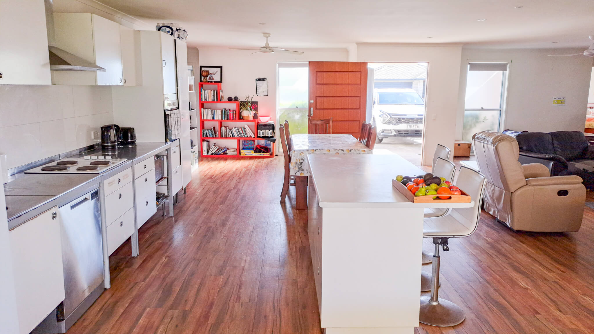 Another angle of the kitchen