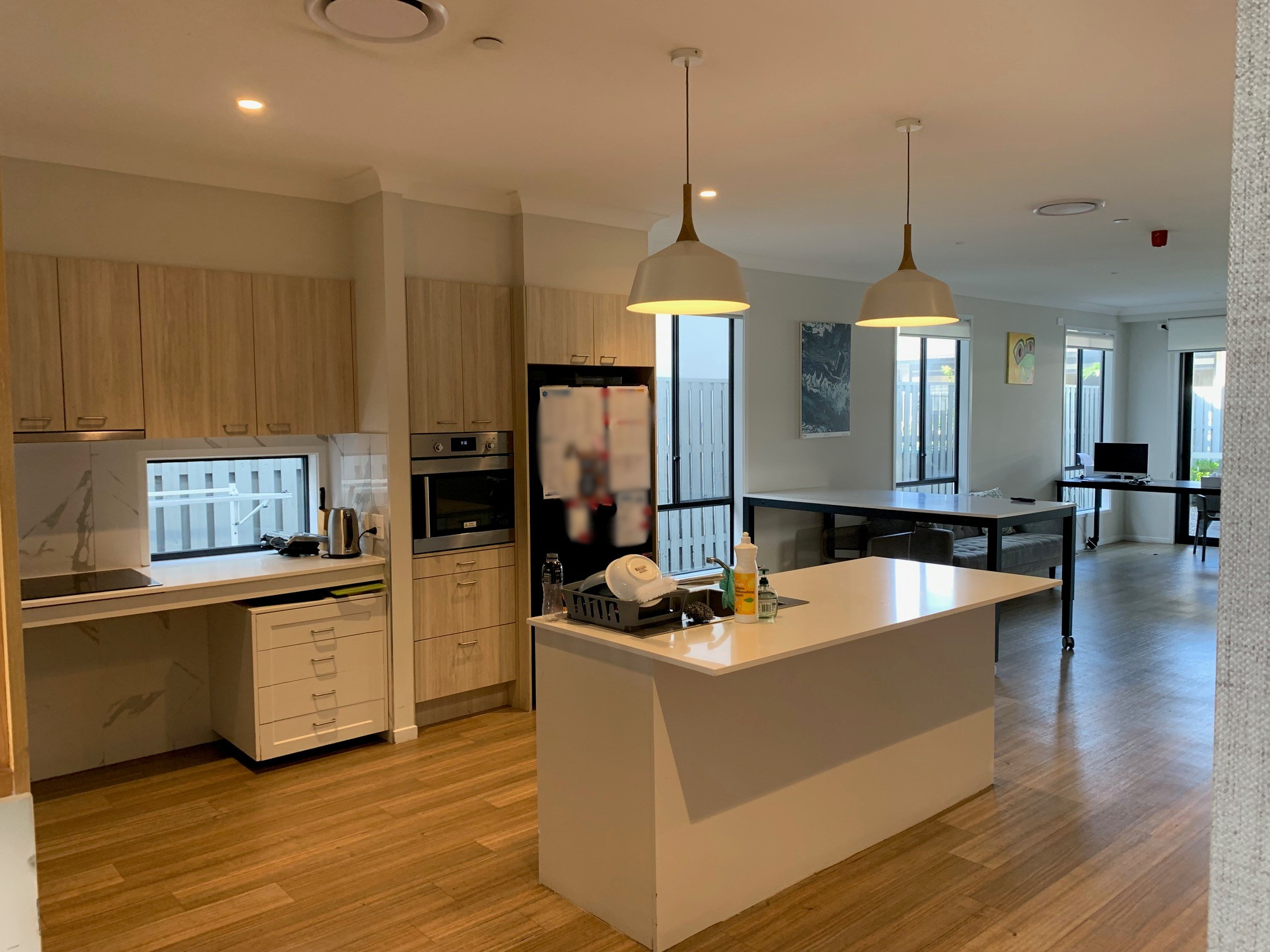 An image showing the kitchen of the property