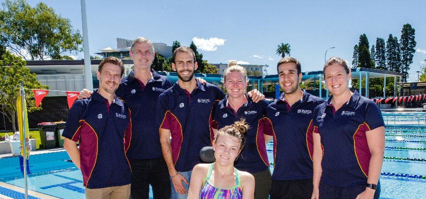 Jamie with PARA Start team