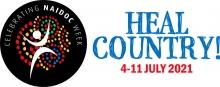 NAIDOC - Heal Country Logo